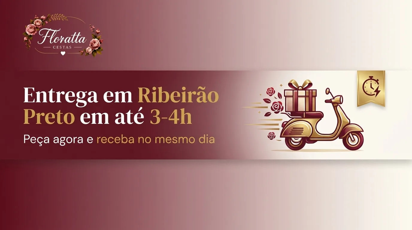 Buquê de flores Floratta para presentear em Ribeirão Preto